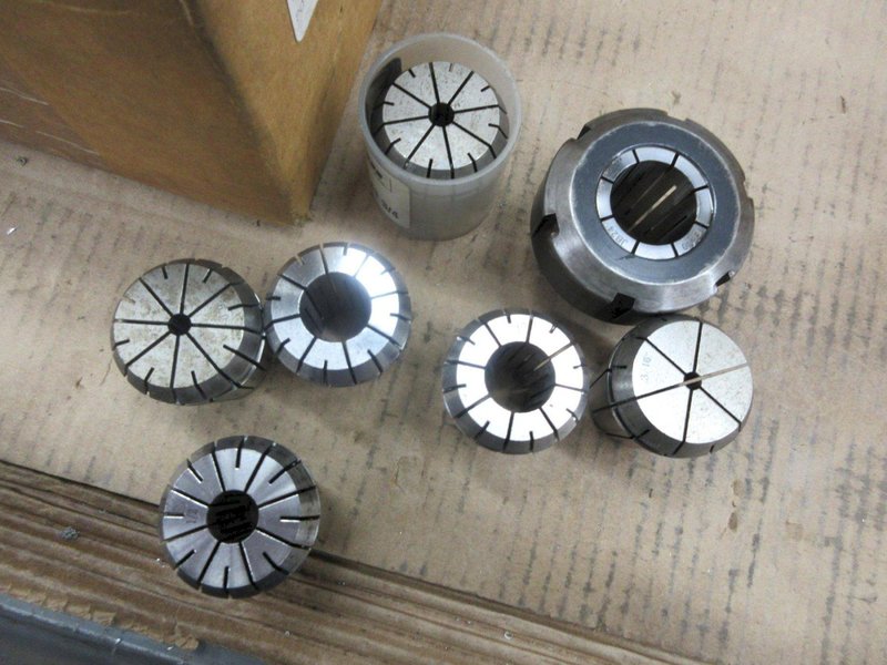 ER40 Collets  (16pcs) Some New In Packages- Auction Item