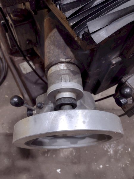 5 HP KENT MODEL #KTM-5VK RAM TYPE  KNEE MILL, 1992: STOCK #19923