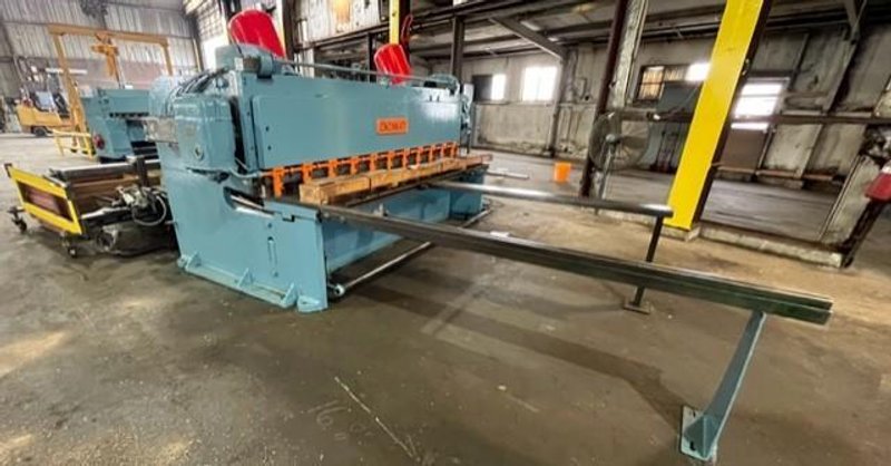 10' X 3/8" CINCINNATI SHEAR STOCK # 3635