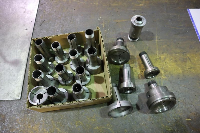 5C Step Collets, (1) Step Collet Chuck, (1) 16C-5C Collet Adapter- Auction Item