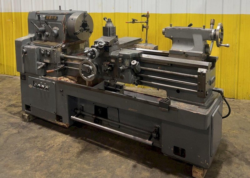 17&quot; x 40&quot; WEBB MODEL #WL-435 GAP BED ENGINE LATHE, 2-1/16&quot; HOLE: STOCK 17898