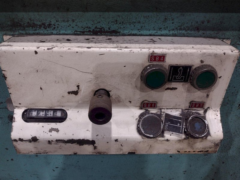 70 TON X 8' HELLER MODEL #ABC7008 HYDRAULIC PRESS BRAKE: STOCK #19283