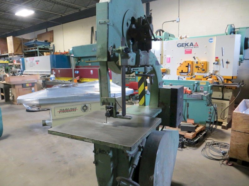 TANNEWITZ BANDSAW 36” VERTICAL BANDSAW