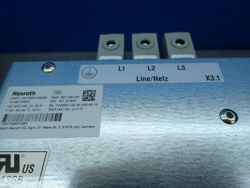 REXROTH POWER LINE FILTER.  -  R911382791