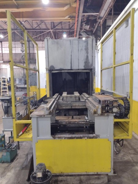74" X 74" STOELTING MODEL #CSW8121 AUTOMATIC WASHER, WITH FLIP-UP DIE STATION POWERED INFEED, NEW 2012: YOBRO #25172