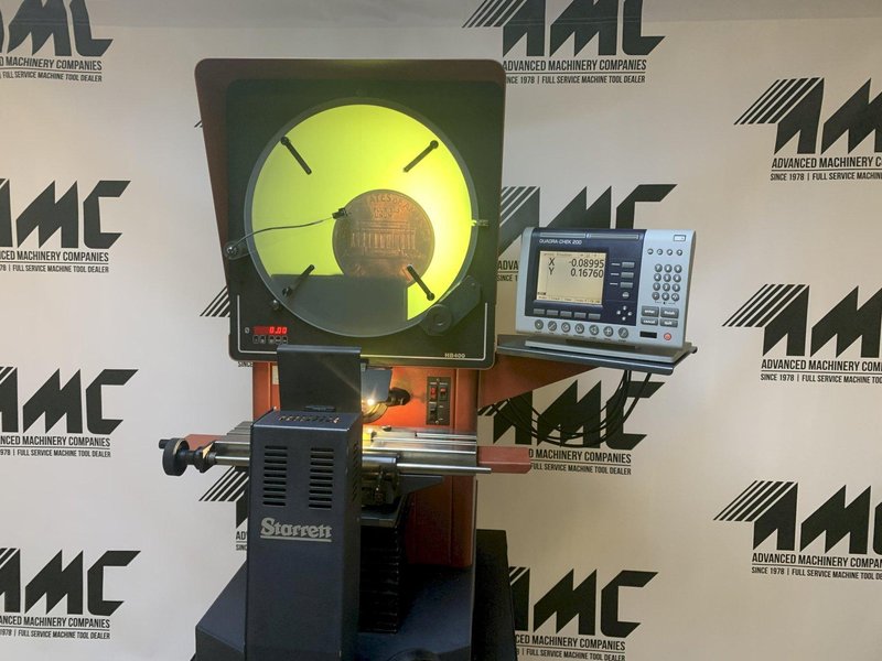 16" STARRETT Model HB400 Bench Top Optical Comparator, S/N 50484.