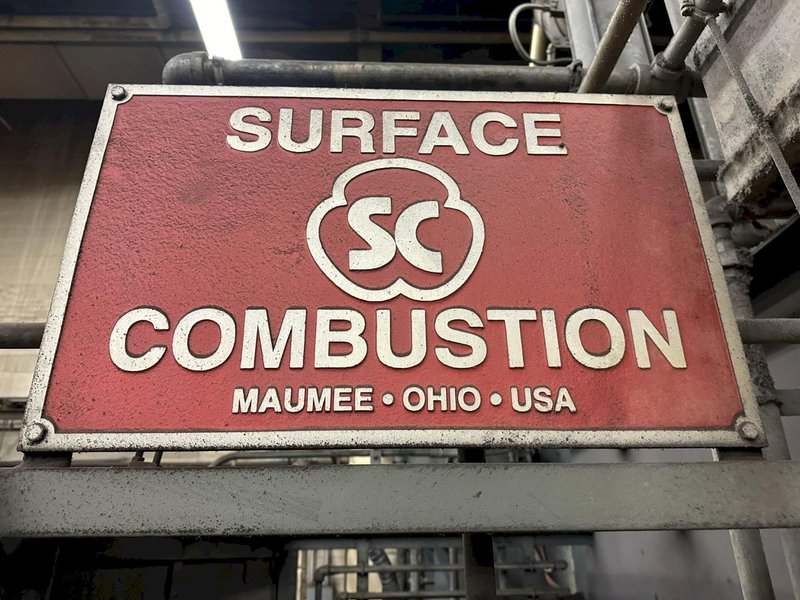 1950 DEGREE SURFACE COMBUSTION ALLCASE 3-30-48-30 GAS FIRED FURNACE: STOCK #20710