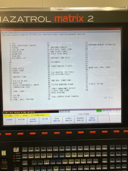 2014 MAZAK Vortex e1060-V/8 | Machining Centers, Multitasking