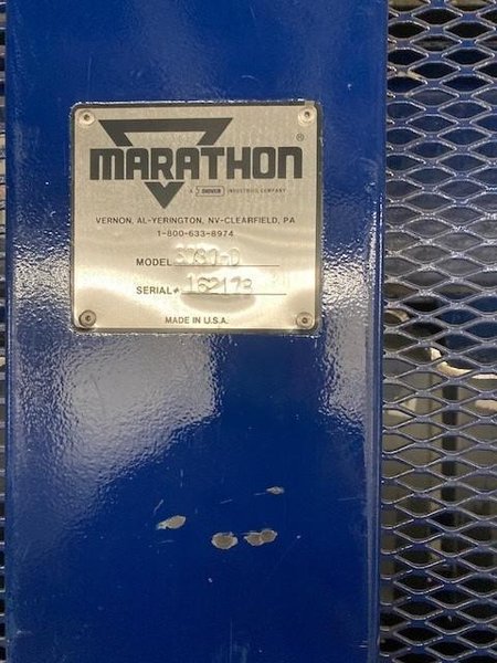 60" X 30" MARATHON MODEL #6030-D HYDRAULIC VERTICAL BALER : YOBRO 25156