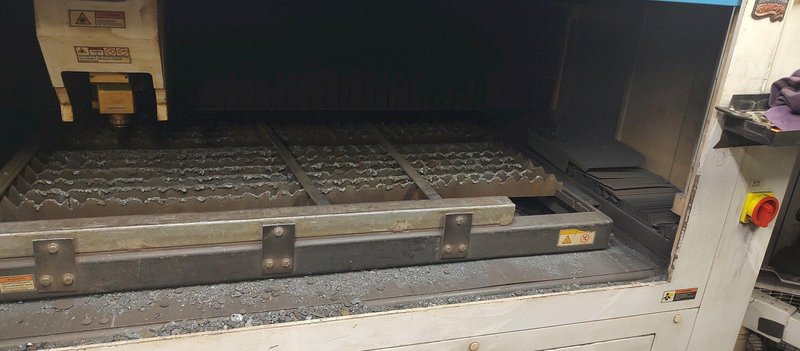 Used 2020 Cube Series 2000W CNC Fiber Laser 51" x 51" Full Enclosure