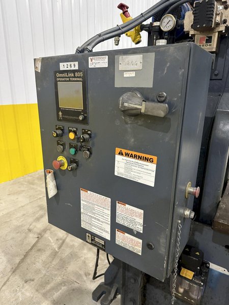 15 TON ROUSSELLE HEIM MODEL #2E-F OBI STAMPING PRESS, 2&quot; STROKE: STOCK #20153