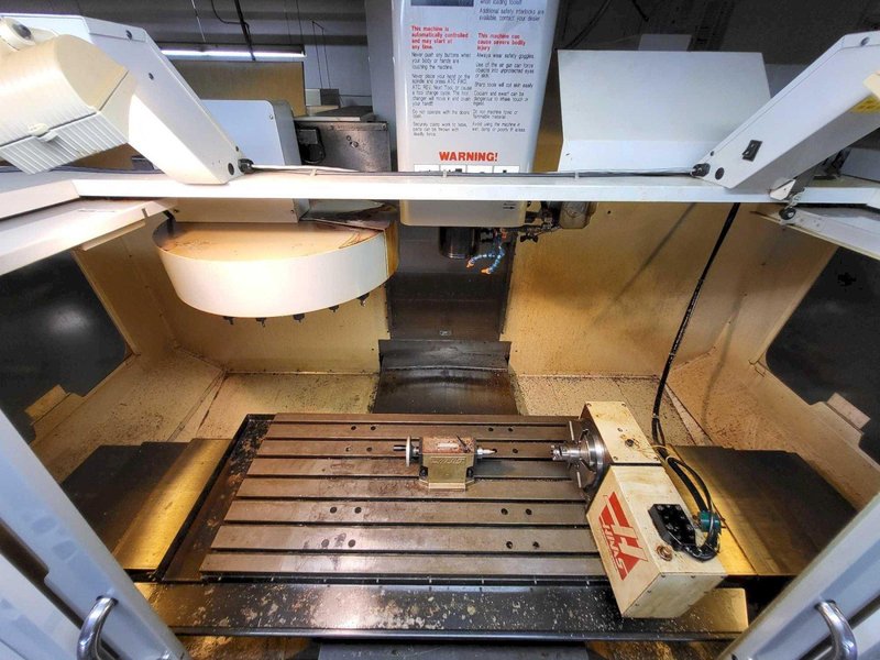 Haas VF-5B/40 CNC VMC, 2009 – Haas Rotary Indexer