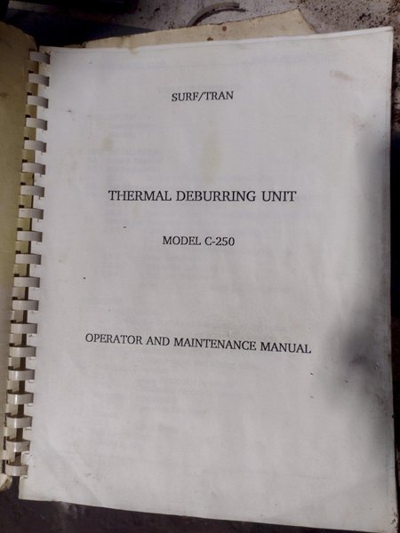 7 STATION BOSCH SURFTRAN THERMAL DEBURRING MACHINE: STOCK #17292