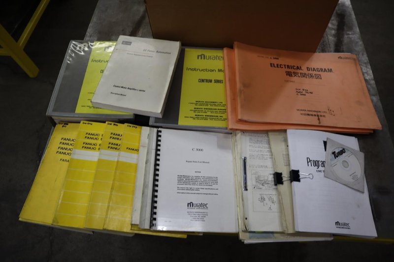 Murata Wiedemann C-3000 Turret Punch Press, 33 Ton, 54 Station Turret, (2) AI Stations, Fanuc 16-P CNC