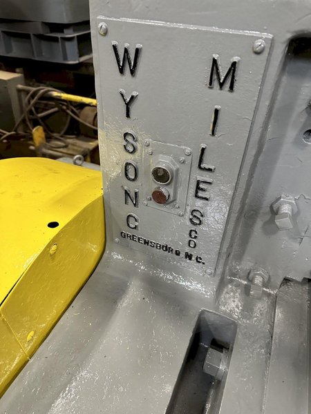 72" X 3/16" WYSONG MODEL #772 POWER SQUARING SHEAR: STOCK #16928