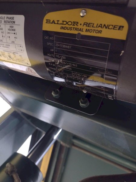 3800 LB X 57" X 42" SOUTHWORTH MODEL #LS4-36 ROLLER TOP HYDRAULIC LIFT TABLE: STOCK #20881