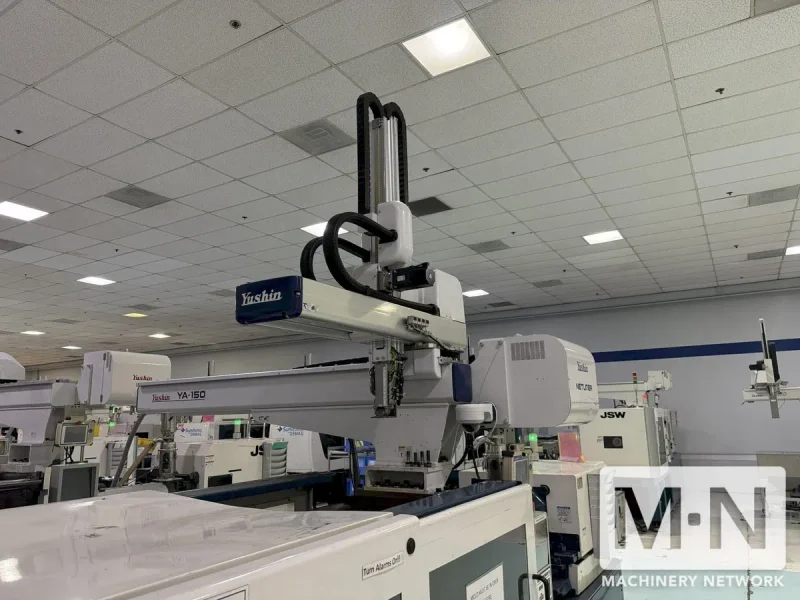YUSHIN ROBOT MODEL YA-150DL DUAL ARM SERVO ROBOT MFG 2010