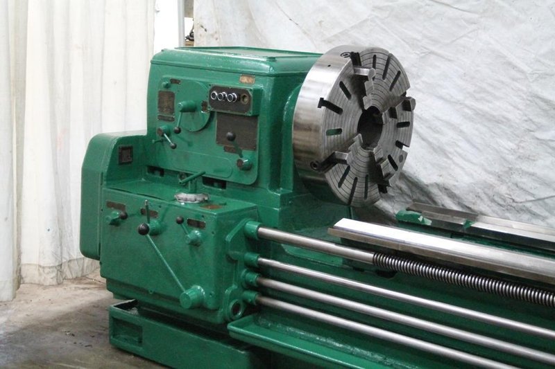 27" X 168" POREBA GAP BED ENGINE LATHE: STOCK #59823