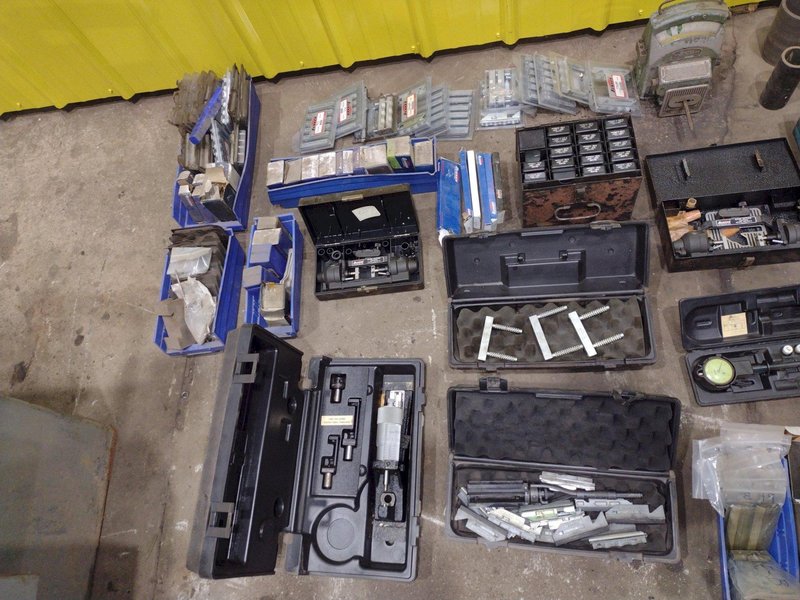 5.5&quot; SUNNEN PRECISION MODEL MBB-1650 HONING MACHINE HONE; HUGE TOOLING LOT: STOCK #19714