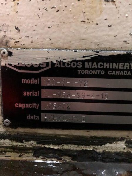 ALCOS 6 HI Precision Leveler 72" Wide