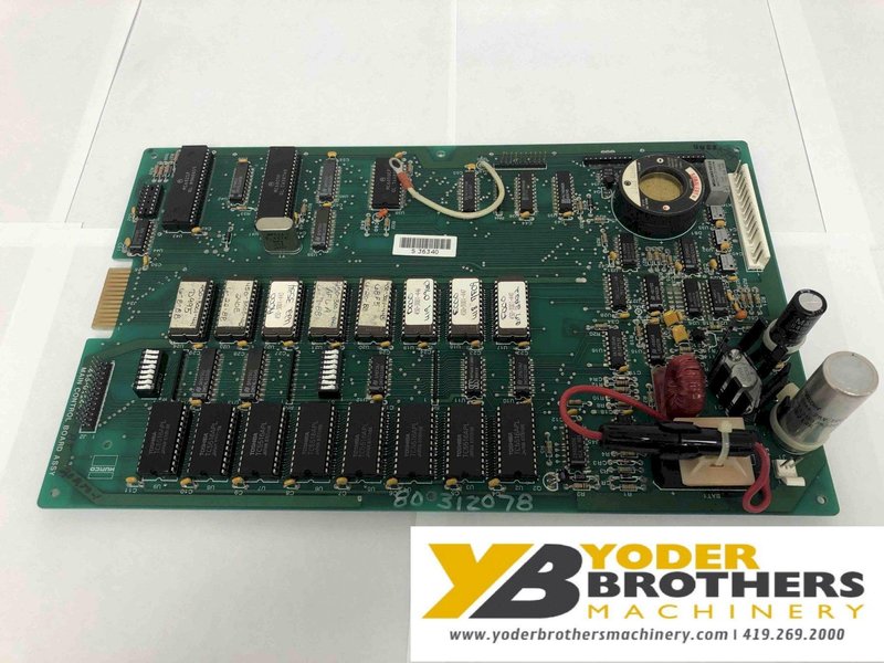 Press Brake Main Control Board; Stock #13255