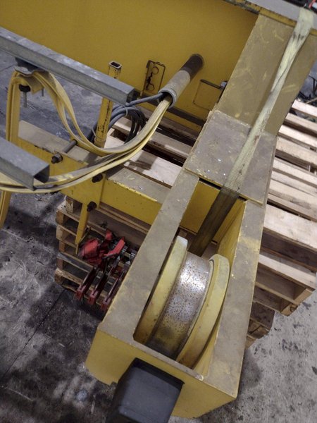 7.5 TON DESHAZO SINGLE GIRDER TOP RUNNING BRIDGE CRANE WITH STREET HOIST: YOBRO 24991