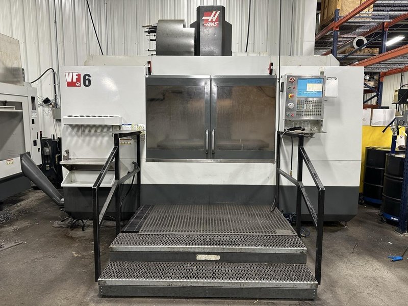 Haas VF-6/40 VMC, 2010 – WIPS, Side-Mount Tool Changer, Renishaw OMI-2T, High Pressure Coolant