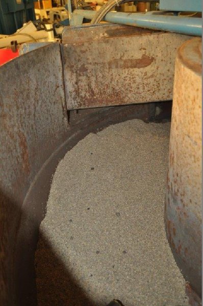 10 CUBIC FT ROTOFINISH VIBRATORY BOWL DRYER