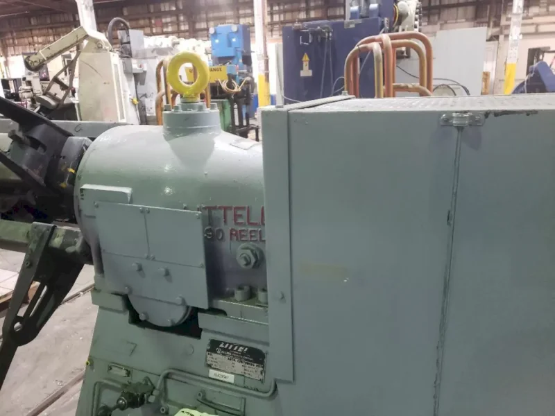10,000 LBS X 24" LITTELL MODEL #9030 AUTOMATIC CENTERING COIL REEL: YOBRO #25440