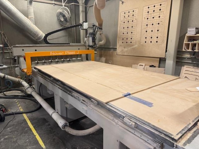 5′ x 10′ Biesse Rover J1530 CNC Router, 2016