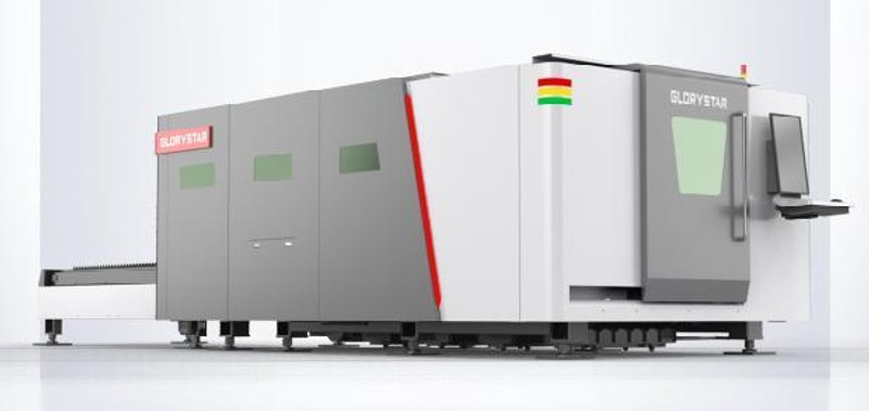 New Glorystar GS-3015CE 12 kW Fiber Laser Cutting System (#5610)
