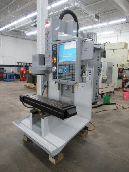 Haas TM-1 CNC Vertical Toolroom Mill, 30"x12"x16", 10 ATC, 4th Axis Drive, 4K RPM, Rigid Tapping
