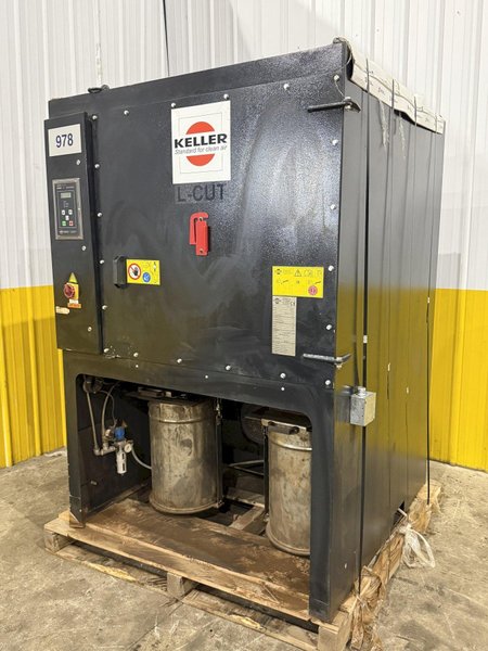 2017 KELLER MODEL #L-CUT 2-5P DUST COLLECTOR : YOBRO #25373