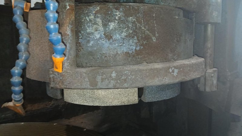 Mattison #48 Vertical Spindle Rotary Grinder, 48″ Rebulit Magnetic Table, Table Ways Reground Recently