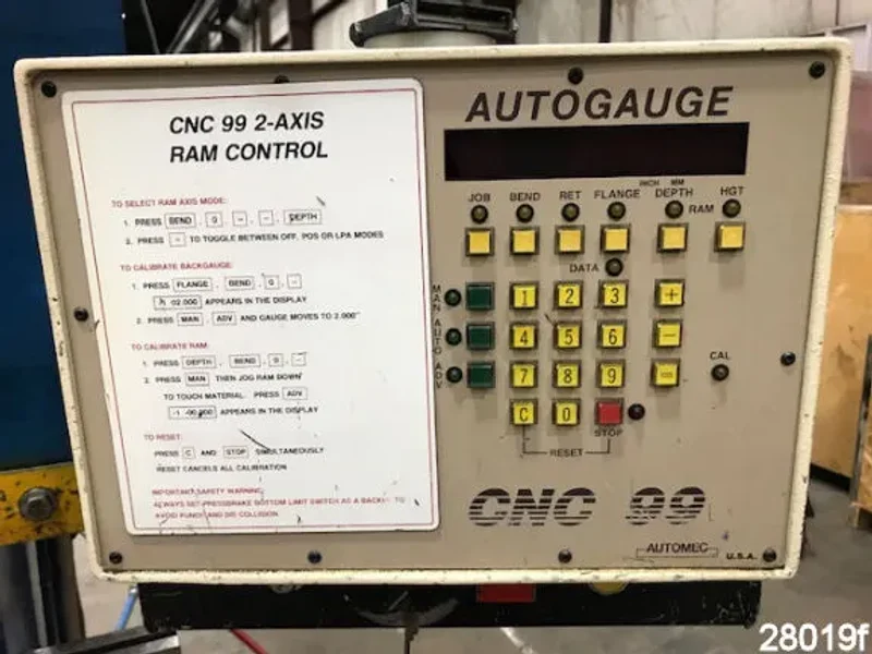 1995 HYDRAPOWER DH10008 | Brakes, Press