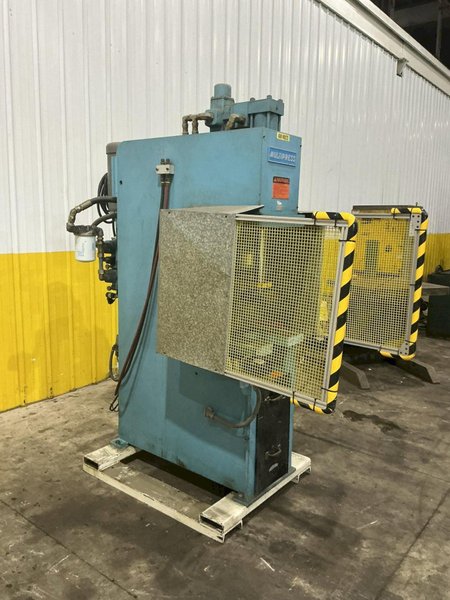 15 TON MULTIPRESS MODEL #FW4H-150M-C461 HYDRAULIC PRESS 12" STROKE : YOBRO #25895