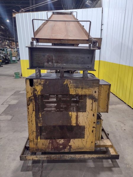 10,000 LB X 24&quot; WIDE X .187&quot; AIR FEEDS COIL CRADLE STRAIGHTENER / UNCOILER: STOCK 17042