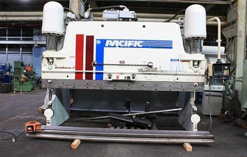 350 TON X 12' PACIFIC HYD. PRESS BRAKE W/ HURCO 5C BACK GAUGE
