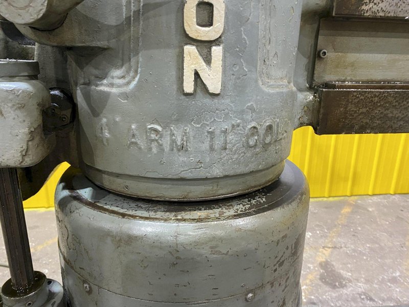 4&#039; X 11&quot; CARLTON MODEL #1A RADIAL ARM DRILL: STOCK #20394