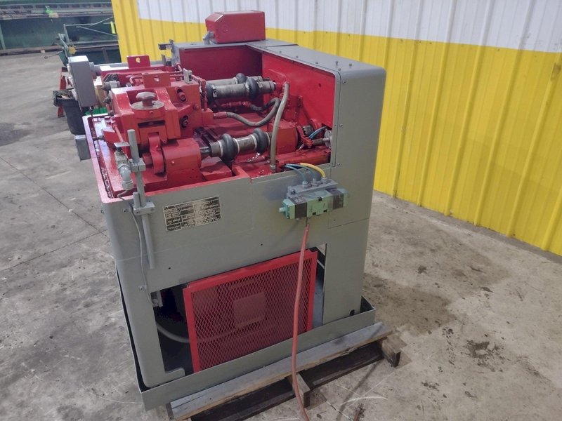 2&quot; REED MODEL B-111 CYLINDRICAL 2-DIE HORIZONTAL THREAD ROLLER THREADER: STOCK #16954