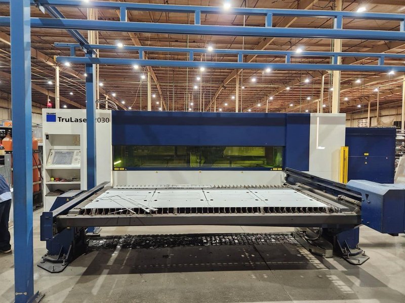 4000 Watt Trumpf TruLaser 2030 Fiber Laser, 2018 – Gantry System Included!