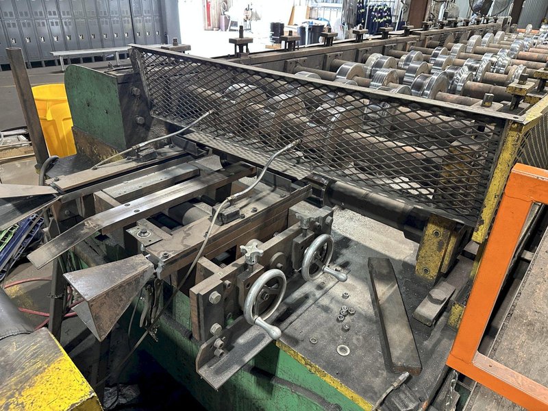 LOC SEAM - STANDING SEAM METAL ROOF PANEL ROLLFORMER LINE, COMPLETE LINE: STOCK #23382