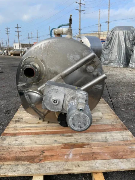 A&amp;B 350 Gal A&amp;B Process Mix Kettle, 316L S/S, 130#  -  316L