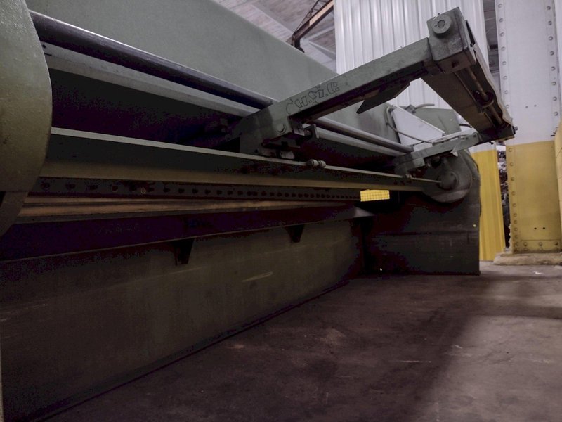 12&#039; X 9 GA (.156&quot;) ADIRA MODEL #GHO-0437 HYDRAULIC SHEAR: STOCK #16384