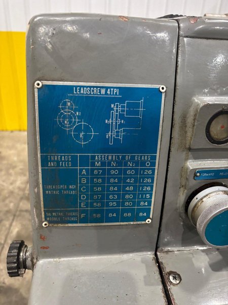 14&quot; X 40&quot; JIMT 360X1000 GAP BED GEARED HEAD ENGINE LATHE 1.5&quot; HOLE: YOBRO #24325