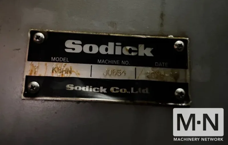 Sodick K3HN CNC EDM Drill - New 2015