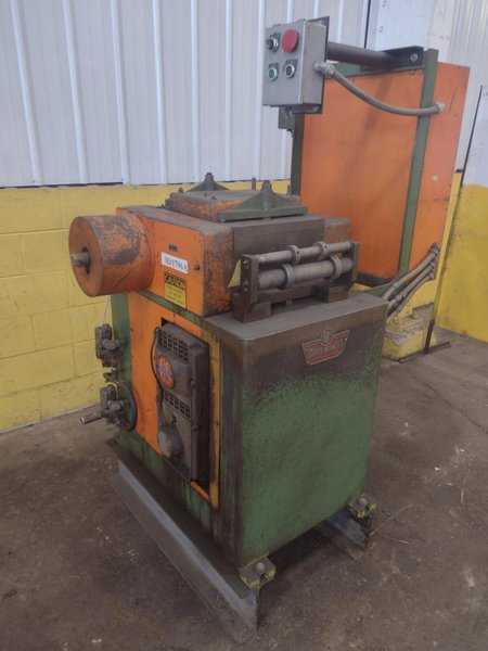 12" X .100" CWP MODEL #12A POWERED COIL STRIP STRAIGHTENER: STOCK 15285