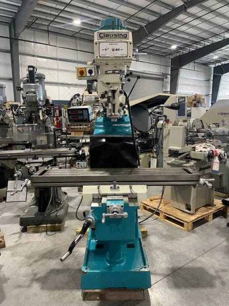 CLAUSING 3VS08 Vertical Milling Machine 2008’ #6752