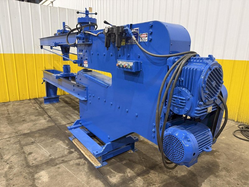 3/8" x 144" BLUE VALLEY MODEL #65B-696 CIRCLE SHEAR: YOBRO #24409