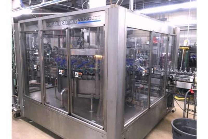 Krones 45 Valve Variojet Rotary Ionized Air Rinser, 1999